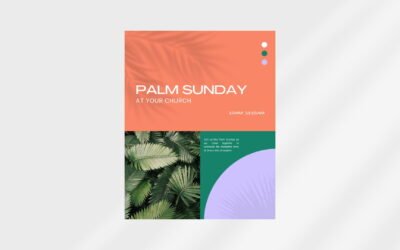 Tri-Color Palm Sunday